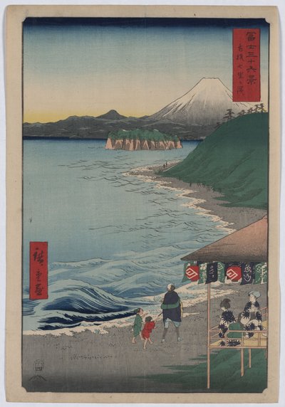 36 Views of Mount Fuji - #19. The Seven-Ri Beach by Utagawa Hiroshige